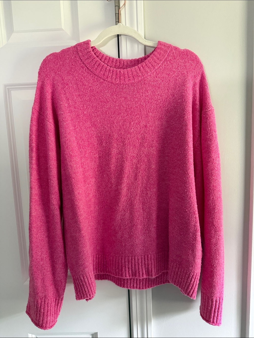 American Eagle Outfitters Barbie Pink Crewneck Sweater